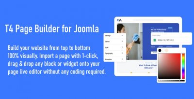T4 Page Builder Pro v2.1.0 - конструктор страниц для Joomla